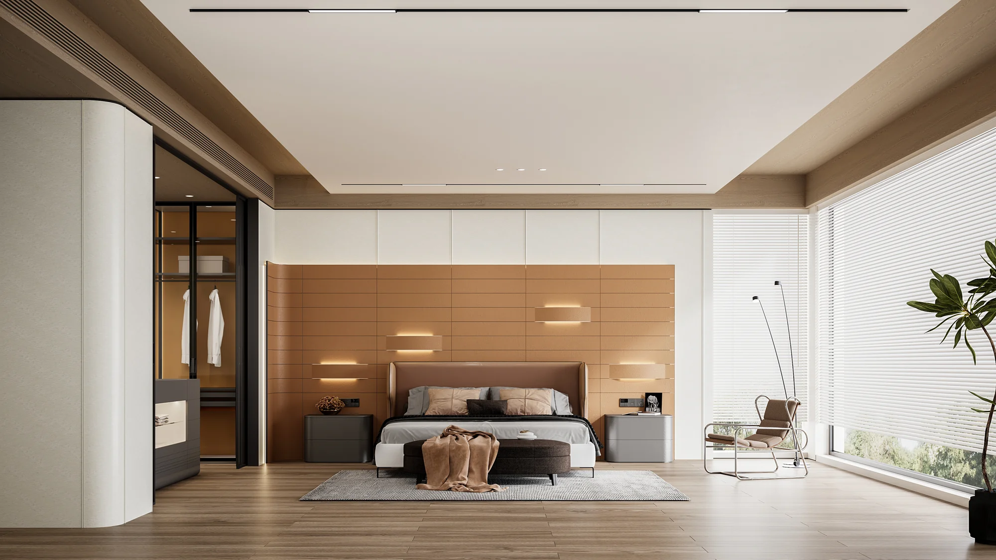 Gediao II / Bedroom / Concept rendering