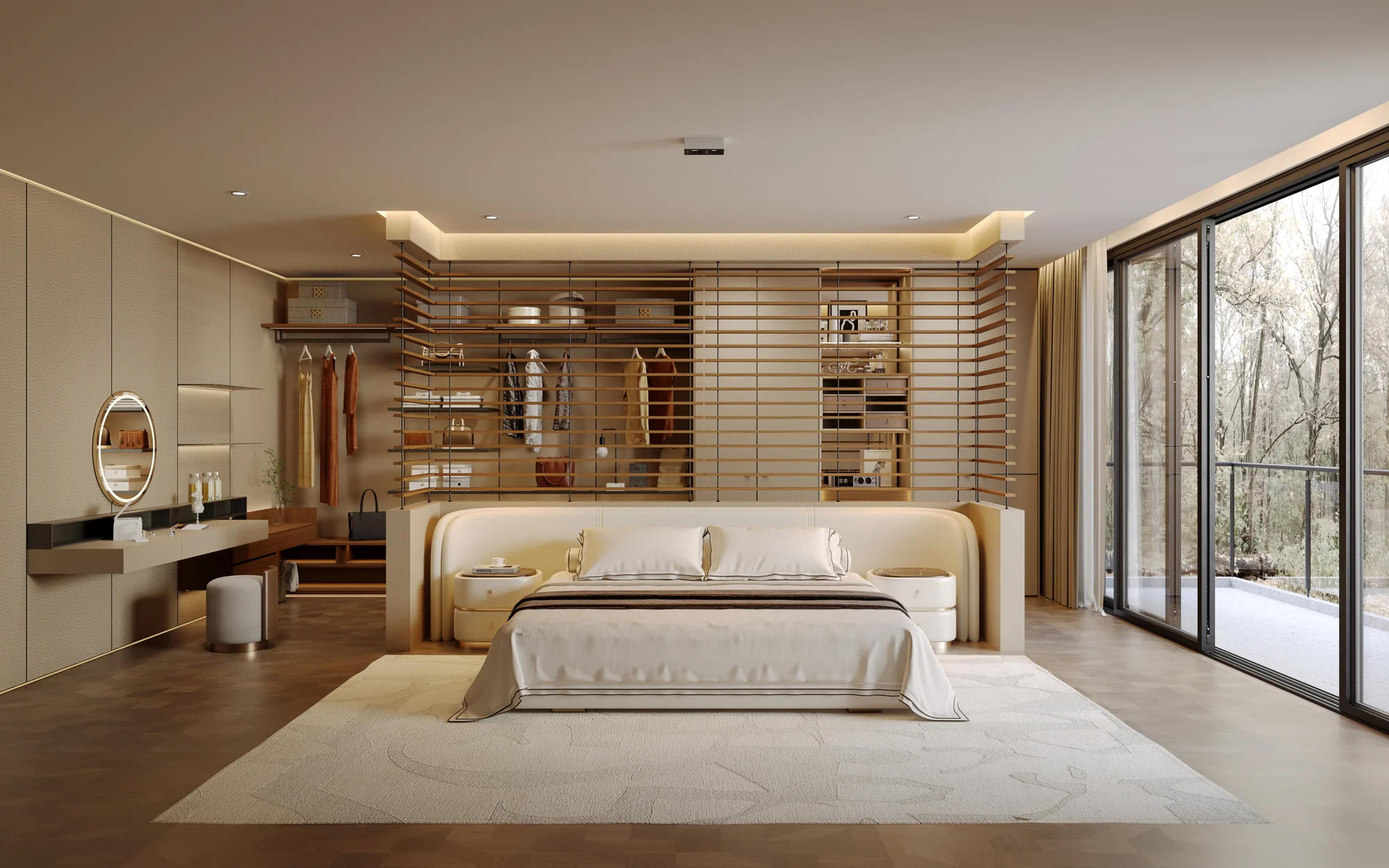 Monza II / Bedroom / Concept rendering
