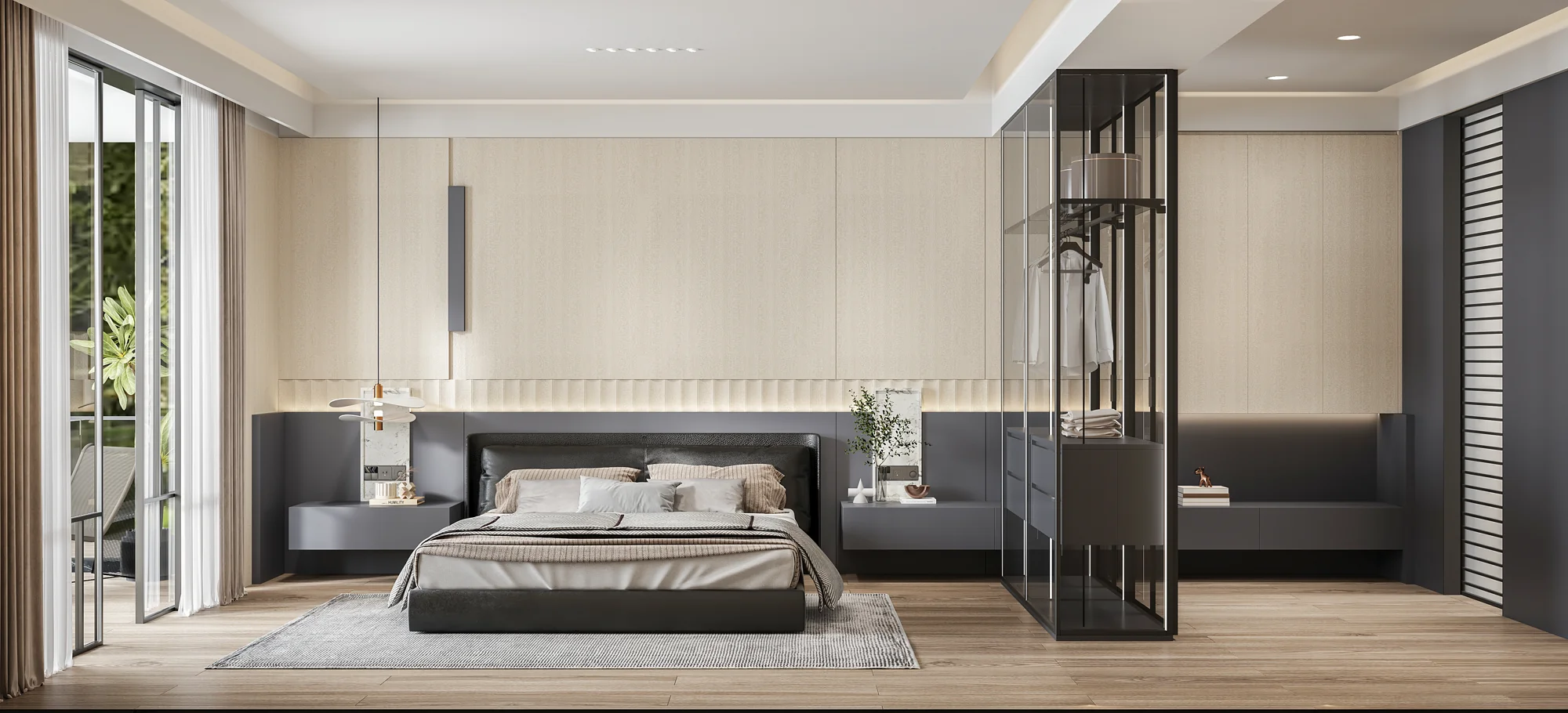 Xiangnai II / Bedroom / Concept rendering